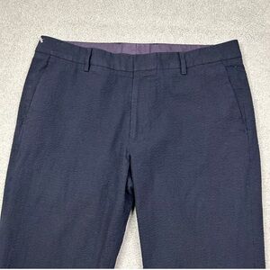 Bonobos Seersucker Men’s Navy Blue Pants 34/32 (see pics for measurements)